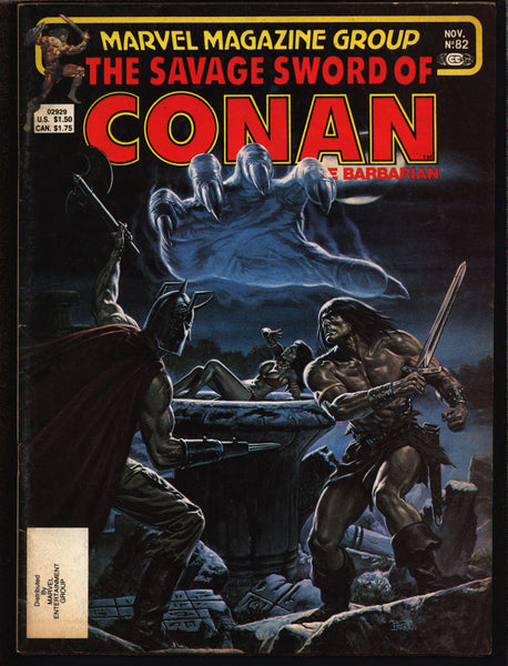 Savage Sword of CONAN 82 Robert E. Howard Roy Thomas Barry Windsor Smith RED SONJA Bruce Jones Barbarian Sword & Sorcery Fantasy