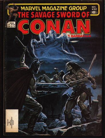 Savage Sword of CONAN 82 Robert E. Howard Roy Thomas Barry Windsor Smith RED SONJA Bruce Jones Barbarian Sword & Sorcery Fantasy