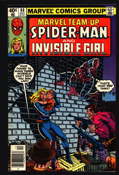 Marvel Team-Up #88 SPIDERMAN & INVISIBLE GIRL Sue Storm Jean De Wolff  Vs. Maggia Chris Claremont Sal Buscema