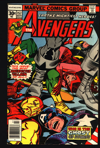 AVENGERS #157 Captain America Iron Man Vision Scarlet Witch Yellowjacket