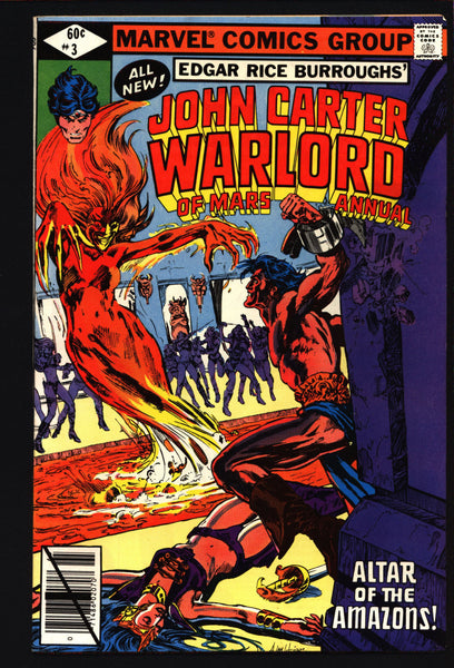 JOHN CARTER WARLORD of Mars Annual #3 Barsoom Edgar Rice Burroughs Dejah Thoris Marv Wolfman Alan Weiss Chris Claremont Scifi Pulp Classic