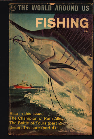 CLASSICS ILLUSTRATED Comics World Around Us FISHING #34 Reed Crandall George Evans by Gilberton