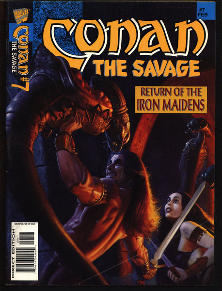 CONAN The Savage #7 Robert E Howard Barbarian Sword & Sorcery Fantasy