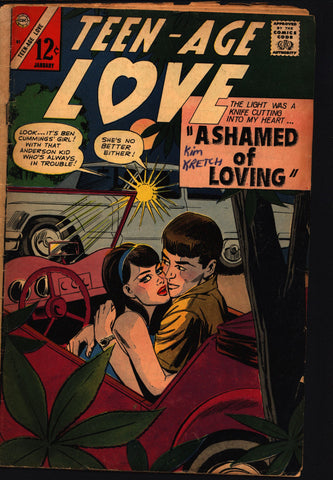 Teen-Age LOVE #51 1967 ROMANCE Comics Tear Jerker Soap Opera Charlton Comic