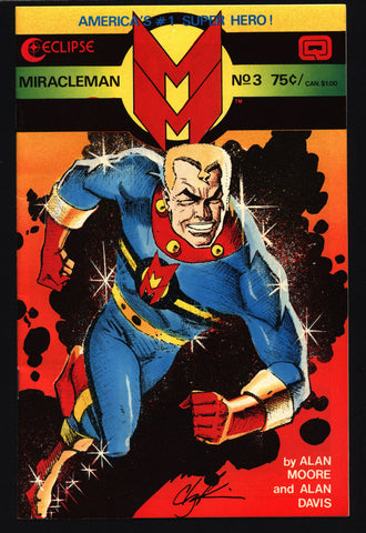 MIRACLEMAN Marvelman #3 eclipse comics 1985 ALAN MOORE Anti-Superhero Kid Family Big Ben Dr. Gargunza Alan Davis
