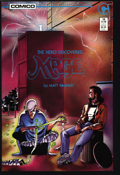 MAGE #14 The Hero Discovered Matt Wagner Grendel Sam Kieth Comico Cult Comics Magic Supernatural Superhero