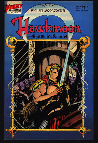 Dorian HAWKMOON #2 Mad Gods Amulet Runestaff Michael Moorcock Gerry Conway Rafael Kayanan Sword & Sorcery Magick Fantasy First Comics