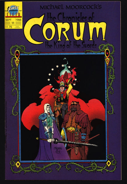 Chronicles of CORUM #11 Knight of Swords Michael Moorcock Mike Baron Mike Mignola Mabden Sword Rulers & Sorcery Magick Fantasy Comic Book