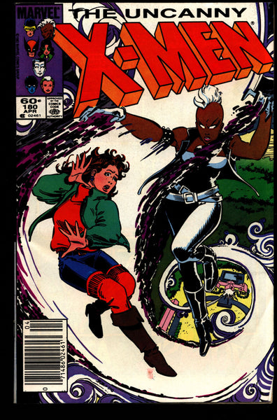 Uncanny X-MEN #180 Wolverine Chris Claremont John Romita Jr Rogue Storm Jean Gray Newstand Secret Wars