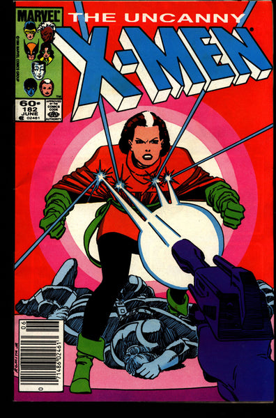 Uncanny X-MEN #182 Wolverine Chris Claremont John Romita Jr Rogue Storm Jean Gray Newstand