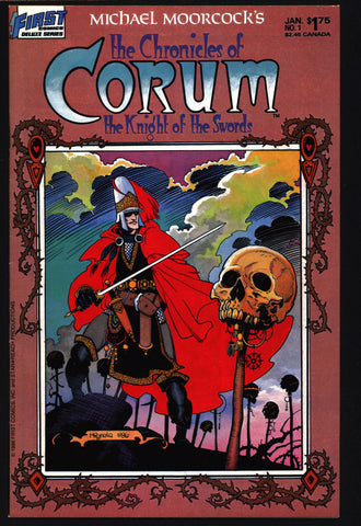 Chronicles of CORUM #1 Knight of Swords Michael Moorcock Mike Baron Mike Mignola Mabden Sword Rulers & Sorcery Magick Fantasy Comic Book