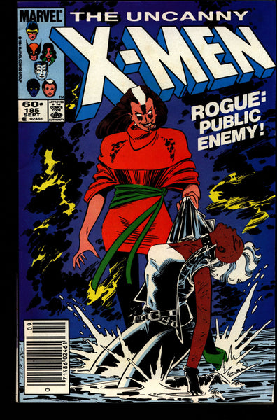 Uncanny X-MEN #185 Wolverine Chris Claremont John Romita Jr Rogue Storm loses powers Jean Gray Newstand