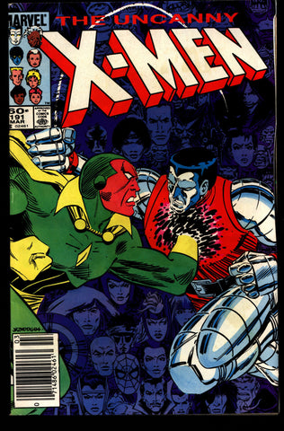 Uncanny X-MEN #191 1st Nimrod Vs Kulan Gath Selene Vision Wolverine Chris Claremont John Romita Jr. Rogue Storm Jean Gray Newstand