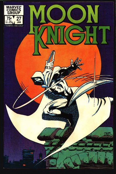 MOON KNIGHT #27 Mercenary Comics Steven Grant Alan Zelenetz Joe Brozowski Urban Vigilante