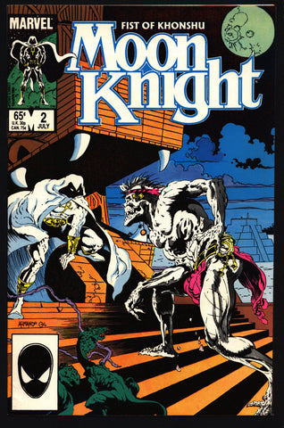 MOON KNIGHT #2 Fist of Khonshu 2nd Series Alan Zelenetz Chris Warner Marc Spector Supernatural Superhero Urban Vigilante Newstand Comics