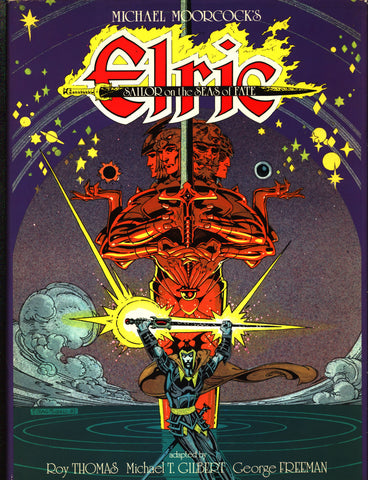 ELRIC of Melniboné Sailor on the Seas of Fate Michael Moorcock HC SIGNED Roy Thomas P Craig Russell Sword & Sorcery Magick Fantasy Comic