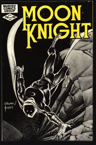 MOON KNIGHT #17 Mercenary Comics Doug Moench Bill Sienkiewicz Denys Cowan Urban Vigilante