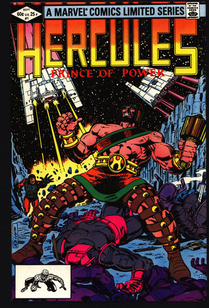 HERCULES #1 Olympus Zeus Bob Layton Solo Champions Mini Series Comics