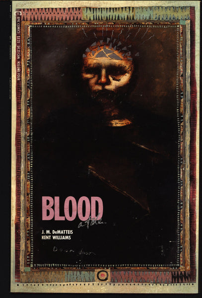 BLOOD a tale #4 J.M. DeMatteis Kent Williams Jon J. Muth George Pratt Sherilyn Van Valkenburgh John Van Fleet Vampire Horror epic Comics