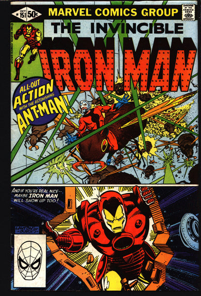 IRON MAN #151 David Michelinie, Bob Layton Luke McDonnell Ant-Man AVENGERS