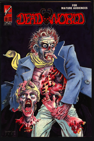 DEADWORLD #2 First Series Stuart Kerr Vincent Locke Cannibals Zombies Night of the Living Walking Dead Undead Blood Gore