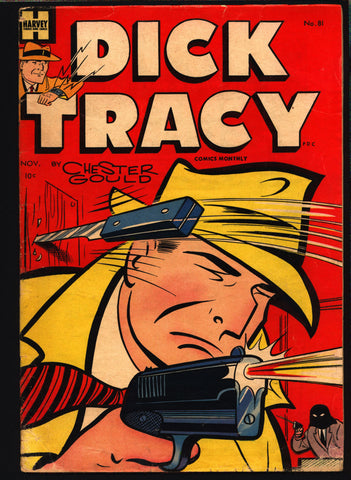 'DICK TRACY' #81 Chester Gould Harvey Comics crime comics Detective Newspaper Comic Strips "Funnies"