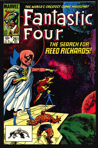FANTASTIC FOUR 4 #261 John Byrne, Sub-Mariner, Silver Surfer; Scarlet Witch; Vision, The Thing, Human Torch, Mr Fantastic, Invisible Girl,