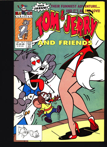 TOM and JERRY and Friends  #3 1991 Harvey Classics Comics, Oscar Martin, Hanna Barbera,
