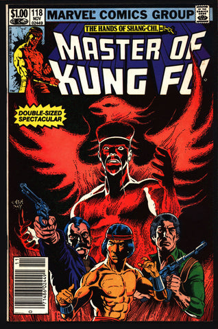 MASTER of KUNG FU #118 Shang-Chi, Death of Fu Manchu, Double-sized Doug Moench,Gene Day,Martial Arts Mayhem