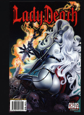 LADY DEATH Dark Millennium #1 Brian Pulido, Len Kaminski, Ivan Reis Horror Pin Up Vampire Comic Book