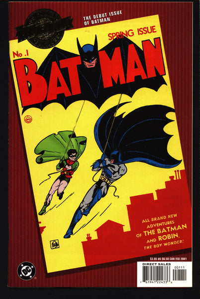 DC Comics Millennium Edition: #1 Batman Reprint Bob Kane, Gardner Fox, 1st Joker,Hugo Strange,Catwoman,Gotham City