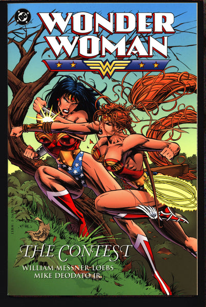 DC Comics WONDER WOMAN "The Contest" Amazon "Cat fight" Messner-Loeb Mike Deodato Jr,William Moulton Marston, Graphic Novel Paperback Book