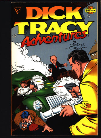 'DICK TRACY' Adventures #1 Chester Gould, B.B. Eyes, crime comics,Pulp,Noir,Comic Strips, Comic Book Reprints