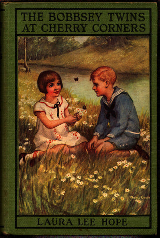 Bobbsey Twins at Cherry Corners, #20, Laura Lee Hope, Stratemeyer Syndicate Grosset & Dunlap, 1927, Hardcover