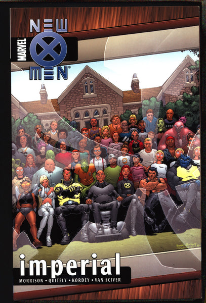 Marvel Comics, NEW X-MEN: Imperial, Trade Paperback Book #2, Grant Morrison, Frank Quitely, Ethan Van Sciver, Charles Xavier, Mutant School