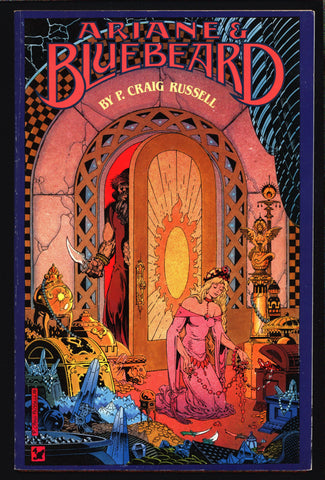 Ariane & Bluebeard, Maurice Maeterlinck,Paul Dukas, fairy tale, opera, Comic Book adapted by P. Craig Russell,1989 eclipse comics