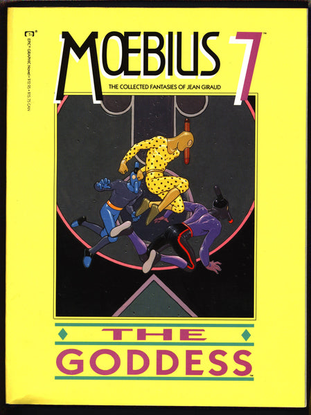 MOEBIUS 7 The Goddess & Black Thursday by Jean "Moebius" Giraud Graphic Novel Collection Marvel Comics Epic Comics