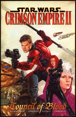 STAR WARS "Crimson Empire II" Vol 2 Council of Blood #1-6 Paul Gulacy, Mike Richardson,Kir Kanos,Return of the Jedi,Graphic Novel,