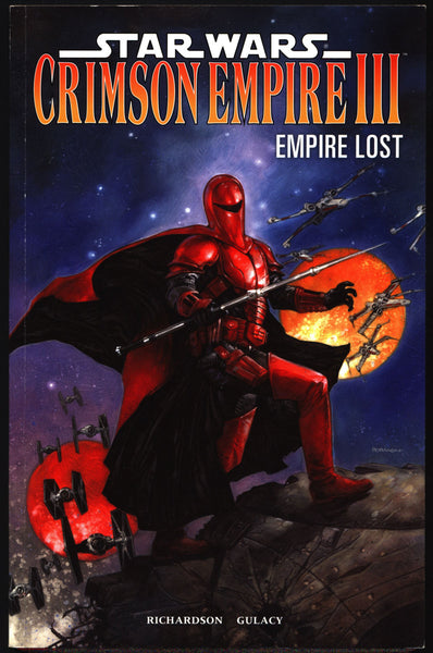STAR WARS "Crimson Empire" Vol 3, Empire Lost, Paul Gulacy, Mike Richardson, Kir Kanos,Return of the Jedi,Darth Vader,Graphic Novel,