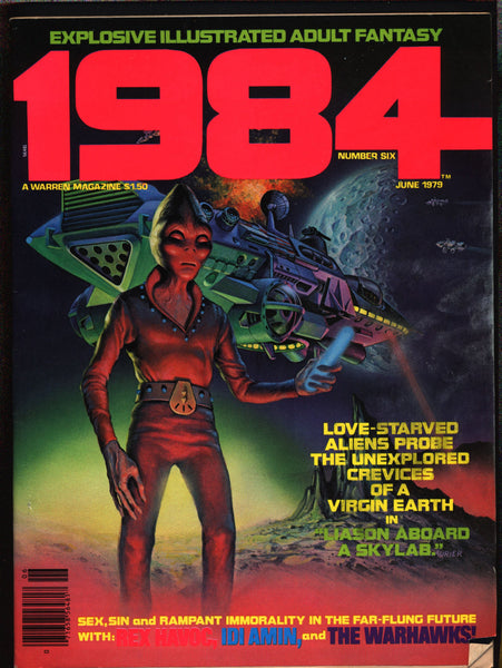 1984 #6 Warren Magazine Alex Niño,Jose Ortiz,Richard Corben,Nebres,Frank Thorne,Ghita
