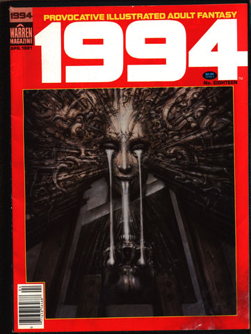 1994 #18 Warren Magazine Alex Niño,H. R. Giger,Frank Thorne,Rudy Nebres,Vic Catan