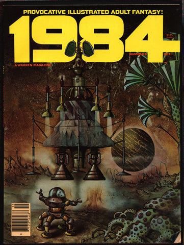 1984 #9b Warren Magazine Herb Arnold, José Gonzalez,Laxamana,Alex Niño,Frank Springer,Provocative illustrated adult fantasy