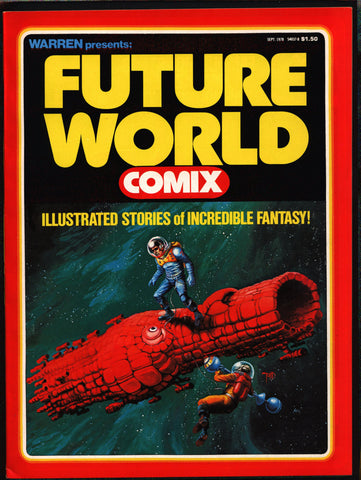 Warren Presents #2 Future World Comix Magazine Richard Corben, Esteban Maroto, Gray Morrow, Alex Niño, Tom Sutton, Ramon Torrents,Budd Lewis