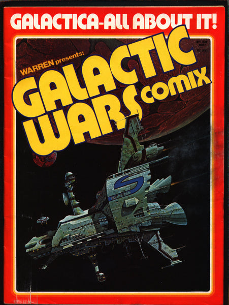 Warren Presents #4 Galactic Wars Comix Magazine Wally Wood, Ramon Torrents, Jose Ortiz, Paul Neary, Al Williamson