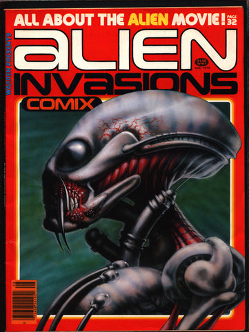 Warren Presents #7 Alien Invasion Comix Magazine, Wally Wood, John Severin, Alex Toth, Alex Niño, Carmine Infantino,Dan Adkins,Tom Sutton