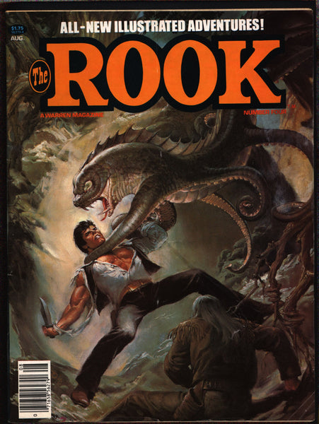 Warren Comics Magazine, The ROOK #4, time-travel, Bill Dubay, Bravo For Adventure, Alex Toth, Alfredo P. Alcala, Lee Elias