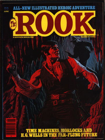 Warren Comics Magazine, The ROOK #3, time-travel, Bill Dubay, Bravo For Adventure, Alex Toth, Alfredo P. Alcala, Lee Elias