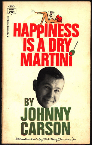 Happiness is a Dry Martini, Johnny Carson,Tonight Show,NBC TV,Humor,Whitney Darrow, Jr.,
