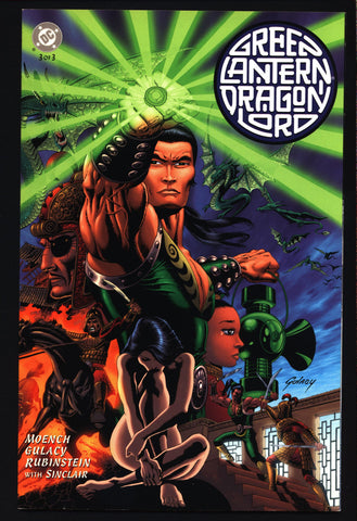 Green Lantern Dragon Lord #3 Doug Moench,Paul Gulacy, Ancient China,Hal Jordan,Alan Scott,Jong Li,Science Fiction, Illustrated DC Comics