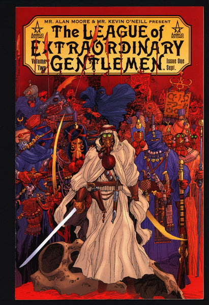 League of Extraordinary Gentlemen #1 Vol 2,Alan Moore,Kevin O’Neil,Victorian,Martian Invasion,Dr Jekyll,Mr Hyde,Mina Harker,Alan Quartermain